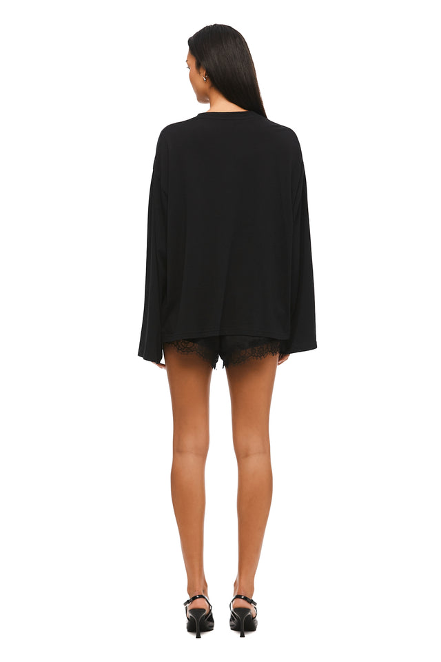 THE ARCHIE BLACK TEE 