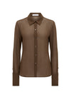 THE ARIEL MOCHA SHIRT | GHOST