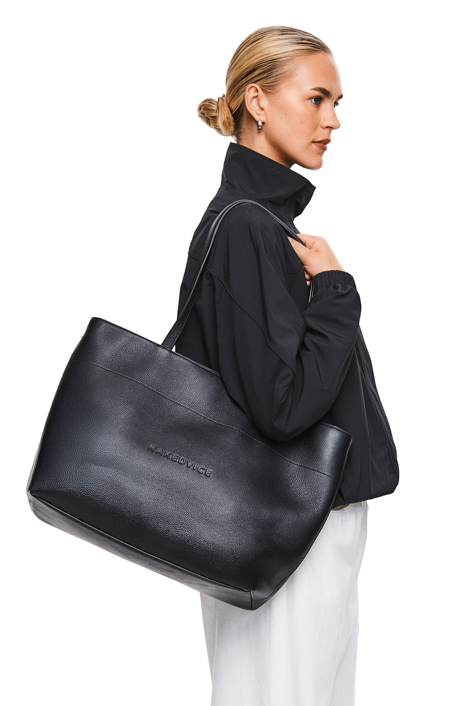 THE NORA BLACK TOTE | mod
