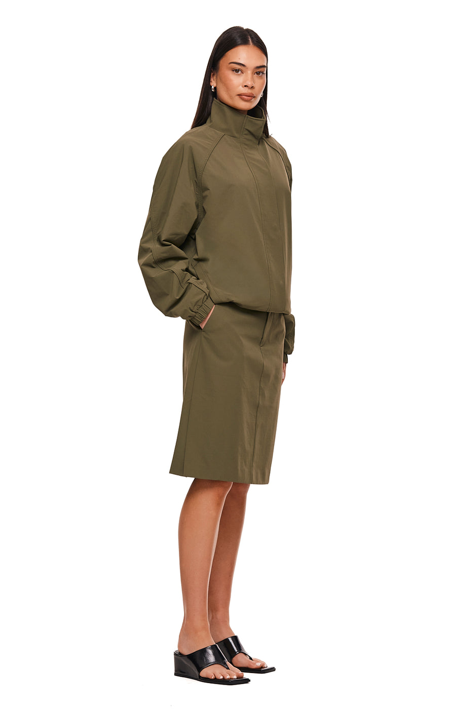 THE ASPEN MOSS JACKET | MODEL
