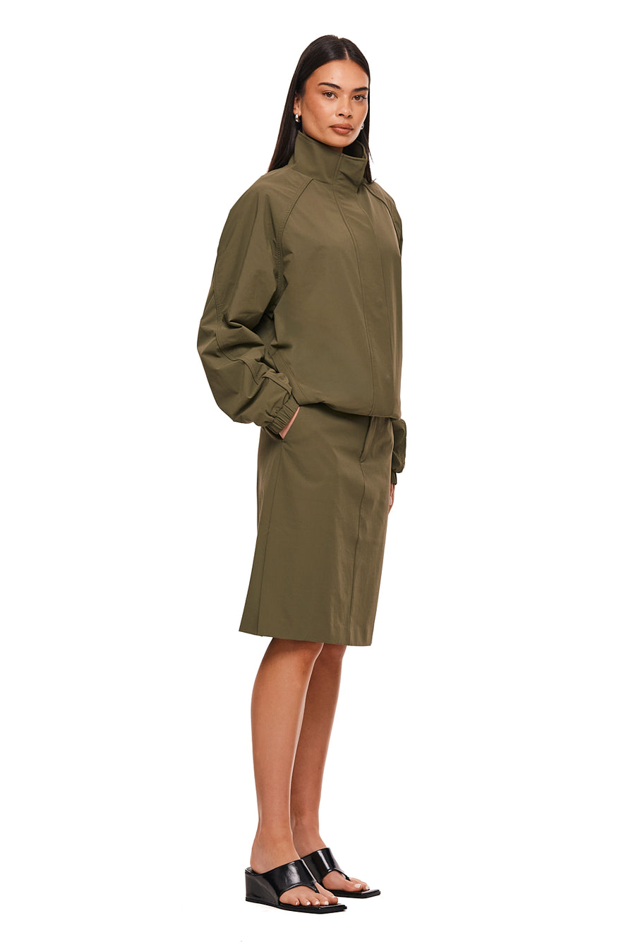 THE ASPEN MOSS JACKET | MODEL