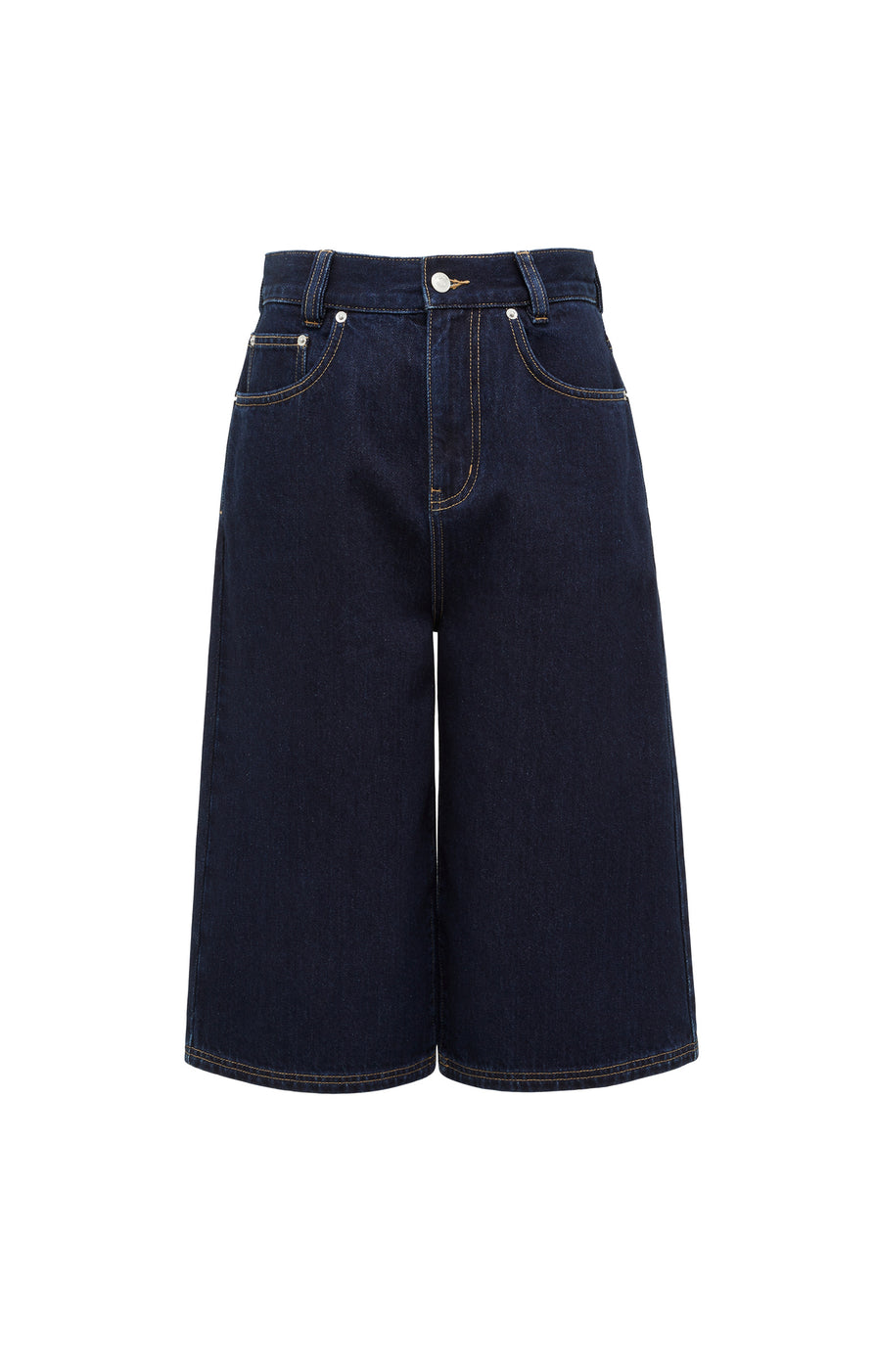THE AUSTEN DARK INDIGO SHORT | GHOST