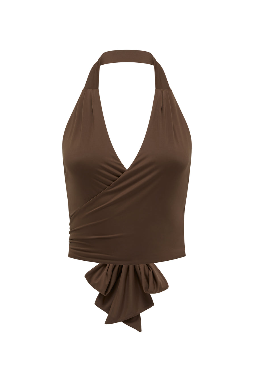 THE AVERY MOCHA TOP | GHOST