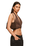 THE AVERY MOCHA TOP | MODEL