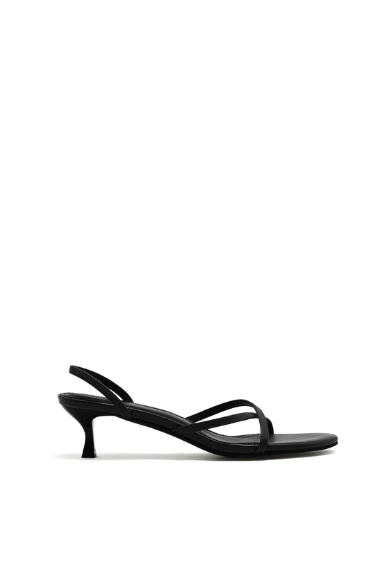 THE AYDA BLACK HEEL