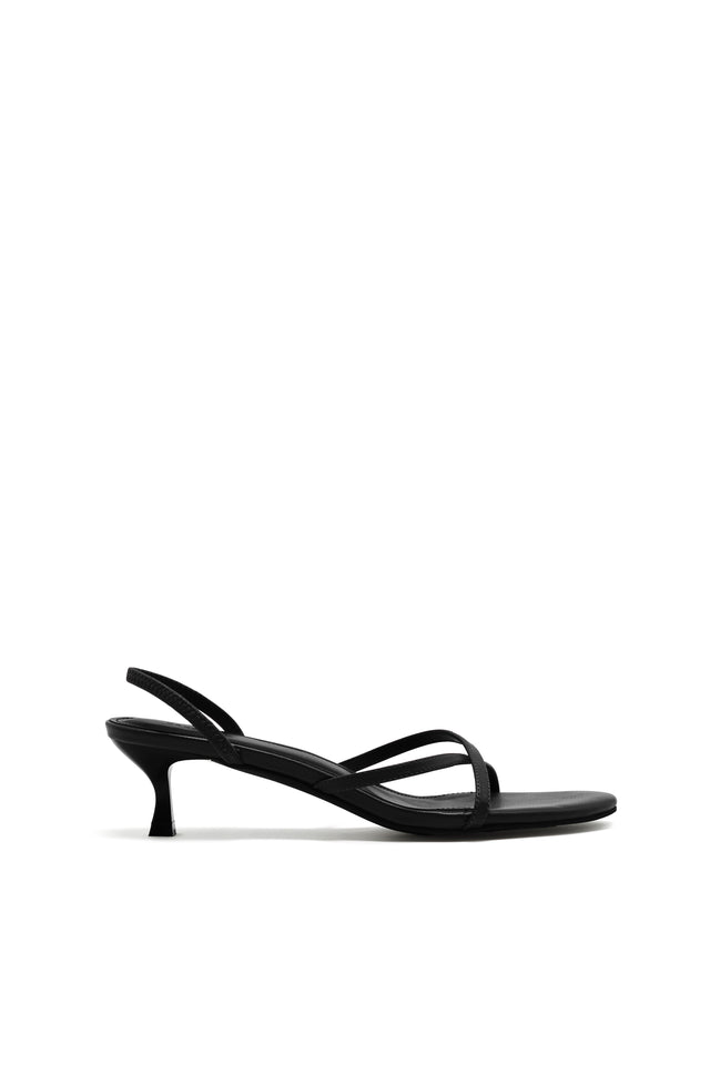THE AYDA BLACK HEEL 