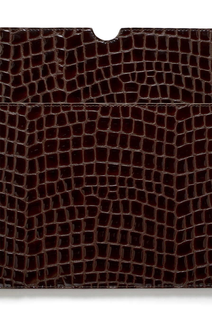 THE BASS CHOC CROC LAPTOP SLEEVE | GHOST