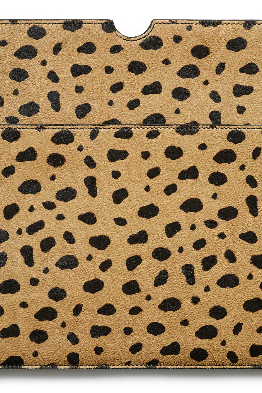 THE BASS CHEETAH PRINT LAPTOP SLEEVE | GHOST