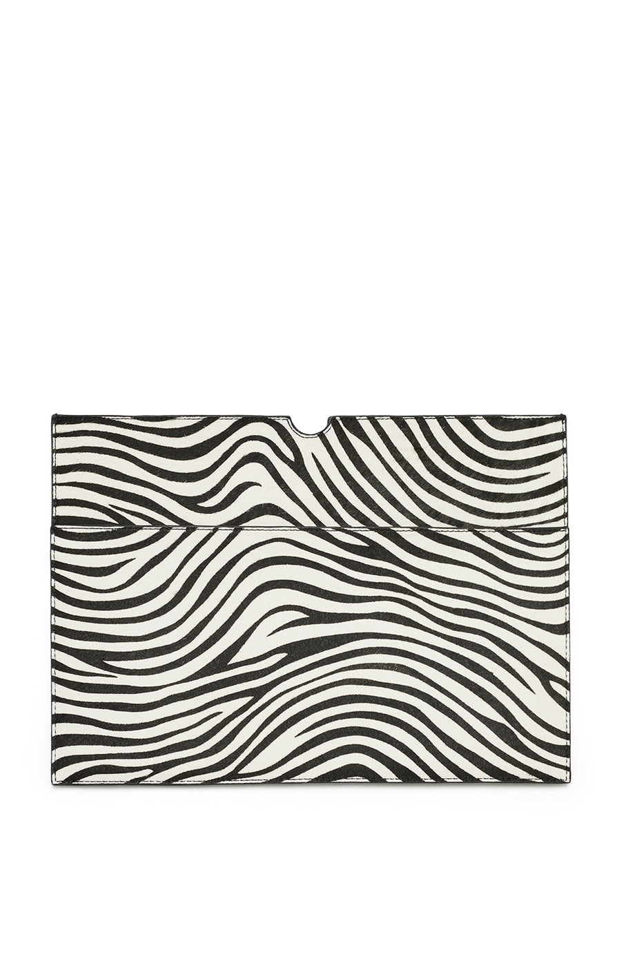 THE BASS ZEBRA PRINT LAPTOP SLEEVE | GHOST