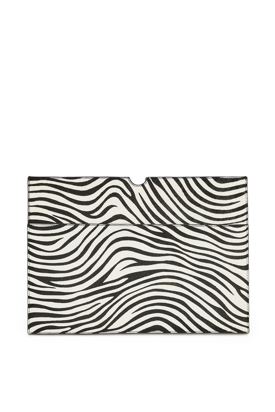 THE BASS ZEBRA PRINT LAPTOP SLEEVE | GHOST