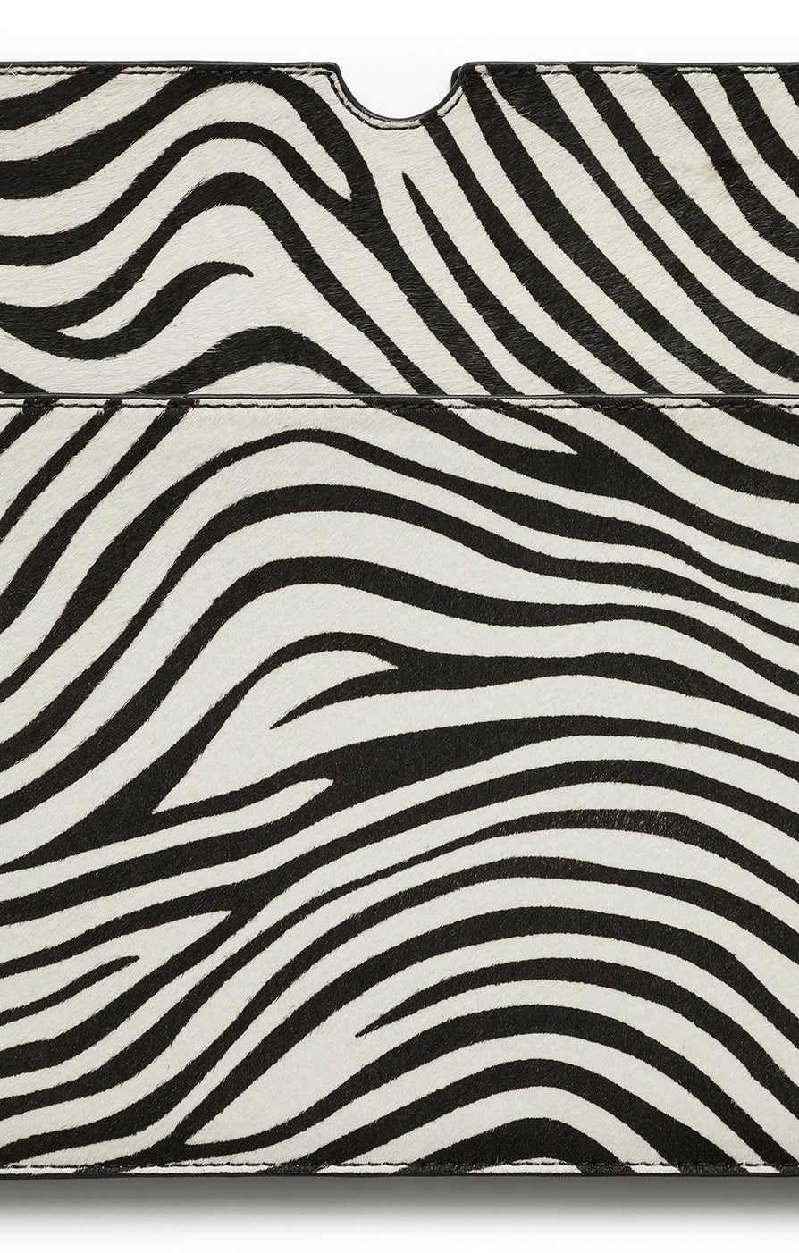 THE BASS ZEBRA PRINT LAPTOP SLEEVE | GHOST