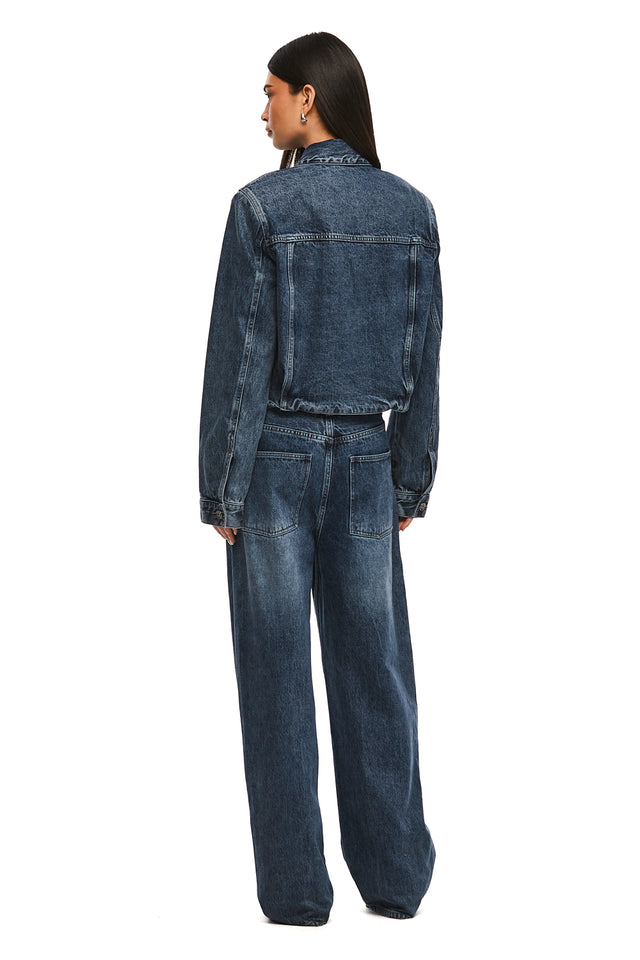 THE BAXTER WASHED INDIGO JACKET 