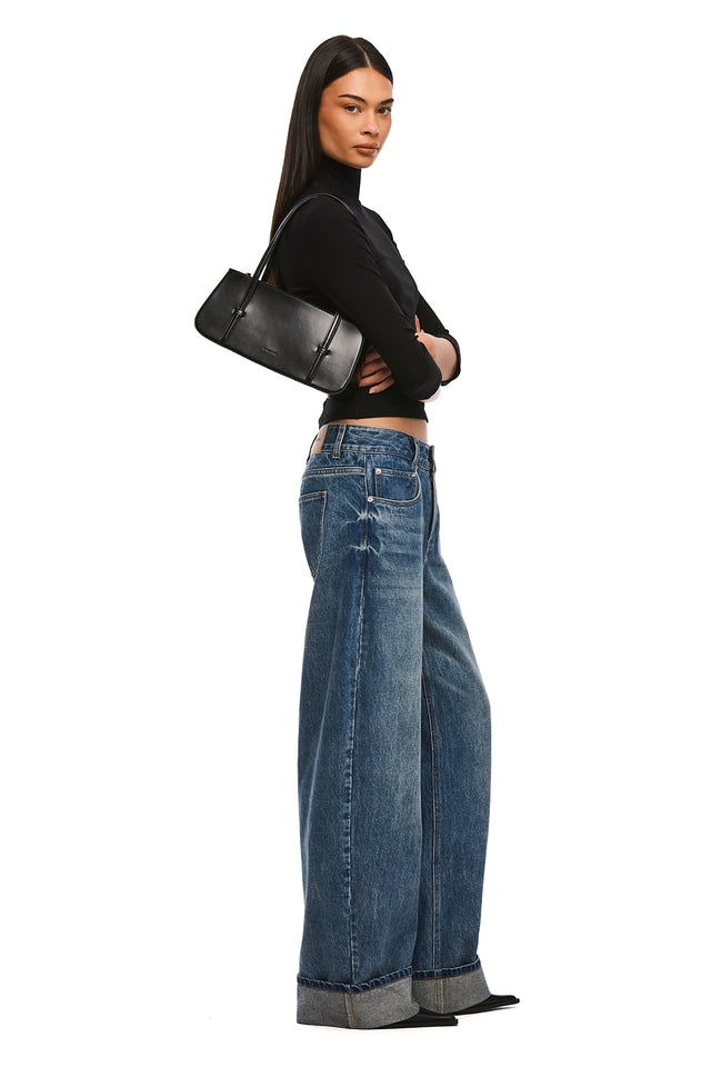 THE JENSEN TRUE BLUE CUFFED JEAN 