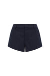 THE BECKETT NAVY PINSTRIPE SHORTS | GHOST