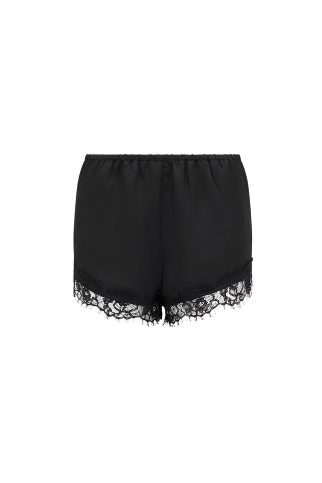 THE BENNY BLACK LACE SHORT 