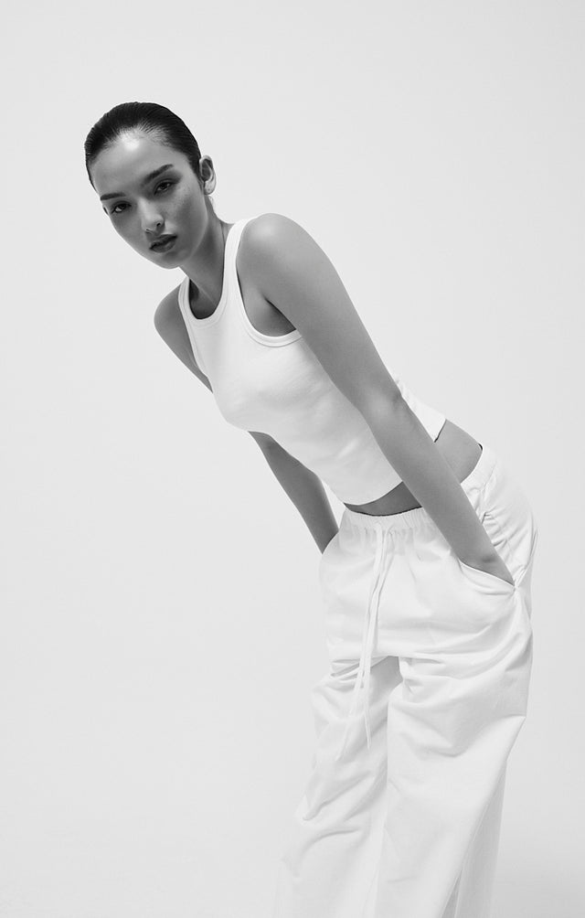 THE ENZO WHITE PANT 