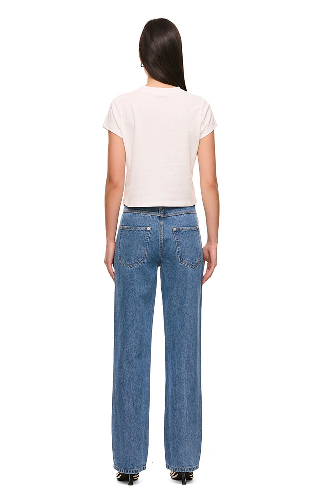 THE XAVIER MID BLUE JEAN 