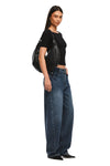 THE BAXTER WASHED INDIGO JEAN | MODEL