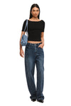 THE BAXTER WASHED INDIGO JEAN | MODEL