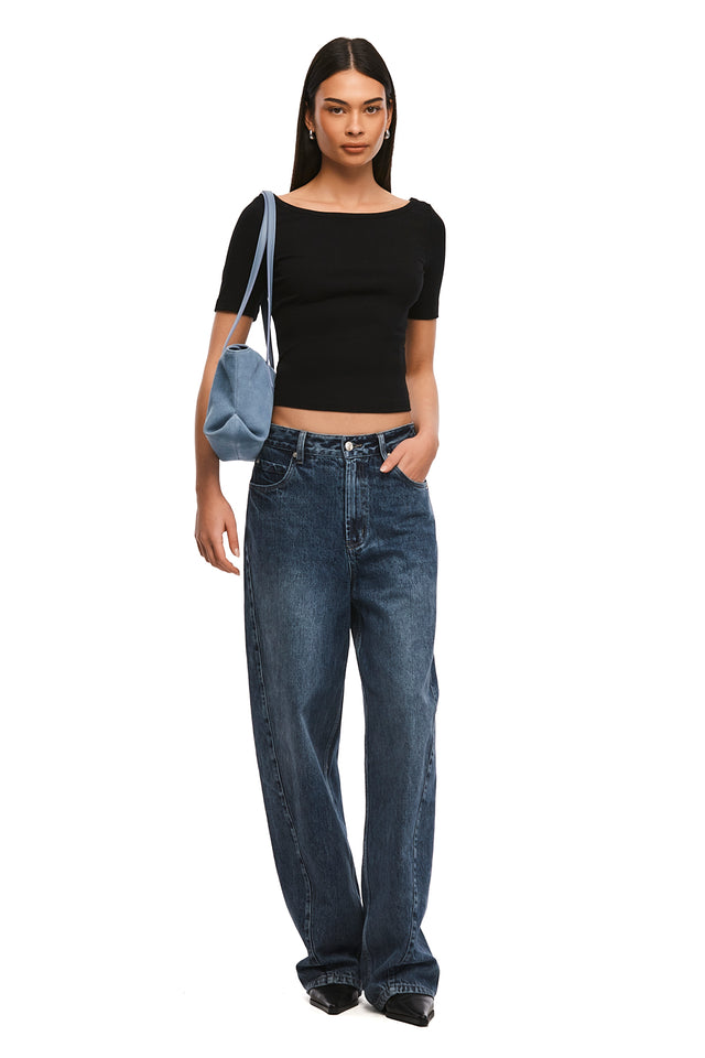 THE BAXTER WASHED INDIGO JEAN 