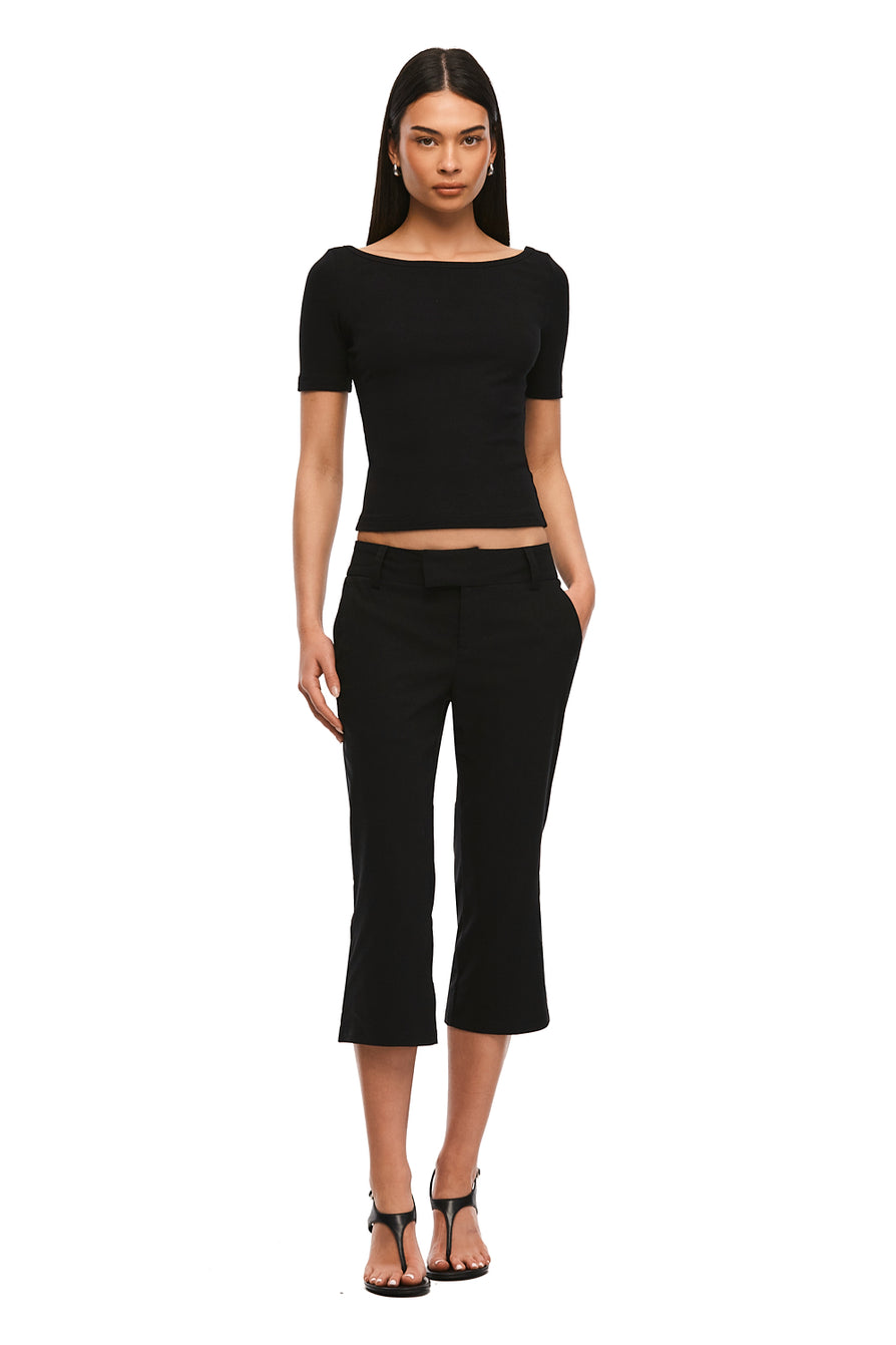 THE BOBBIE BLACK TOP | MODEL