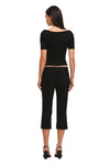 THE ZALI BLACK CAPRI | MODEL
