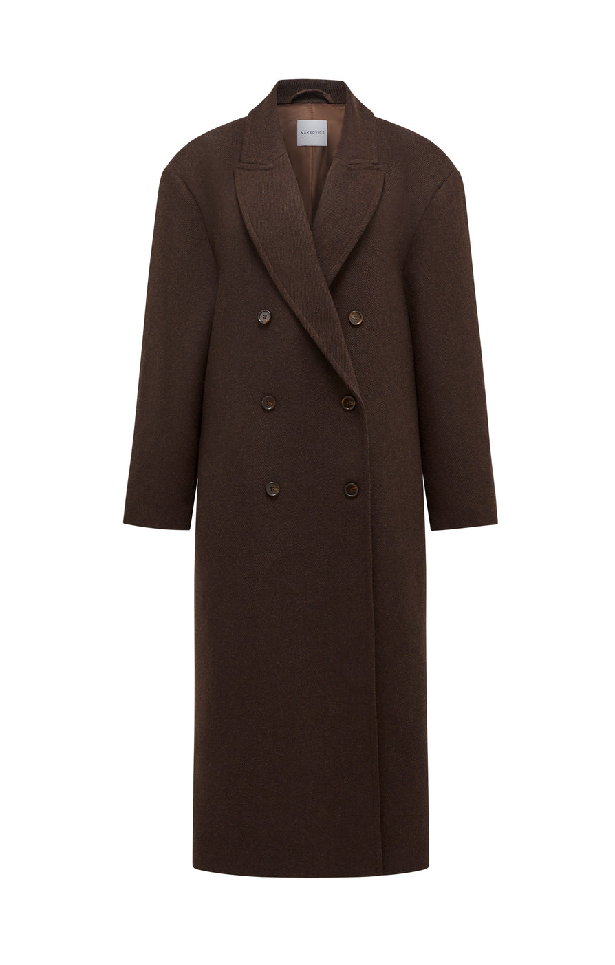 THE BOSTON BROWN COAT | GHOST