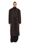 THE BOSTON BROWN COAT | MODEL