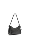 THE BRIAR BLACK CROC EMBOSSED MINI BAG | GHOST