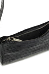THE BRIAR BLACK CROC EMBOSSED MINI BAG | GHOST