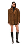 THE BROOKLYN BROWN BLAZER | model