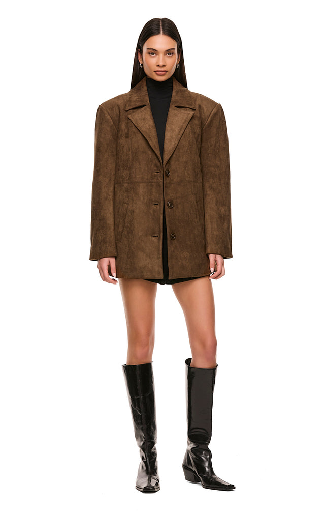 THE BROOKLYN BROWN BLAZER 