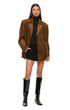 THE BROOKLYN BROWN BLAZER | model
