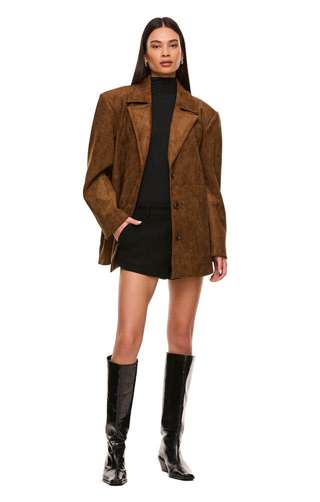 THE BROOKLYN BROWN BLAZER 