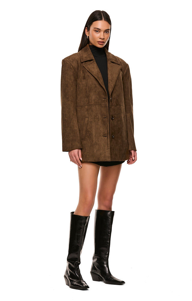 THE BROOKLYN BROWN BLAZER 