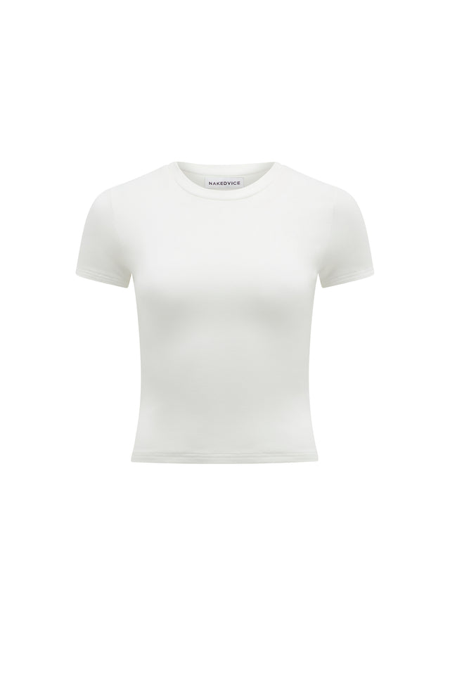 THE CARLY WHITE TEE 