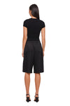 THE AMOS BLACK SHORT | MODEL