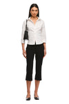 THE CECE WHITE SHIRT | model