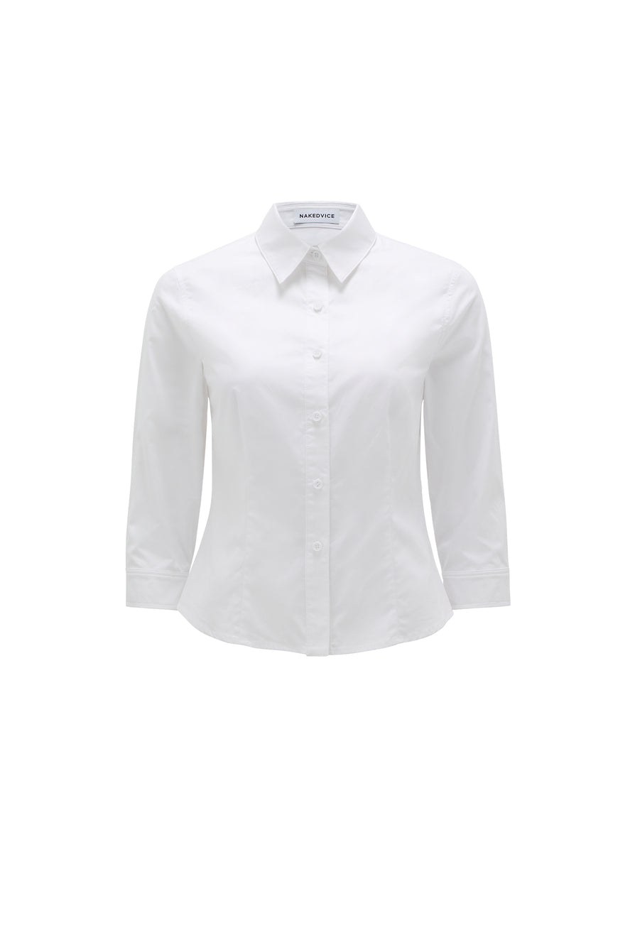 THE CECE WHITE SHIRT | ghost