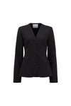 THE CELINE BLACK COLLARLESS BLAZER | ghost