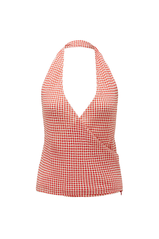 THE COCO RED SPOT TOP 