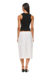 THE ZUMA WHITE SHORT | MODEL