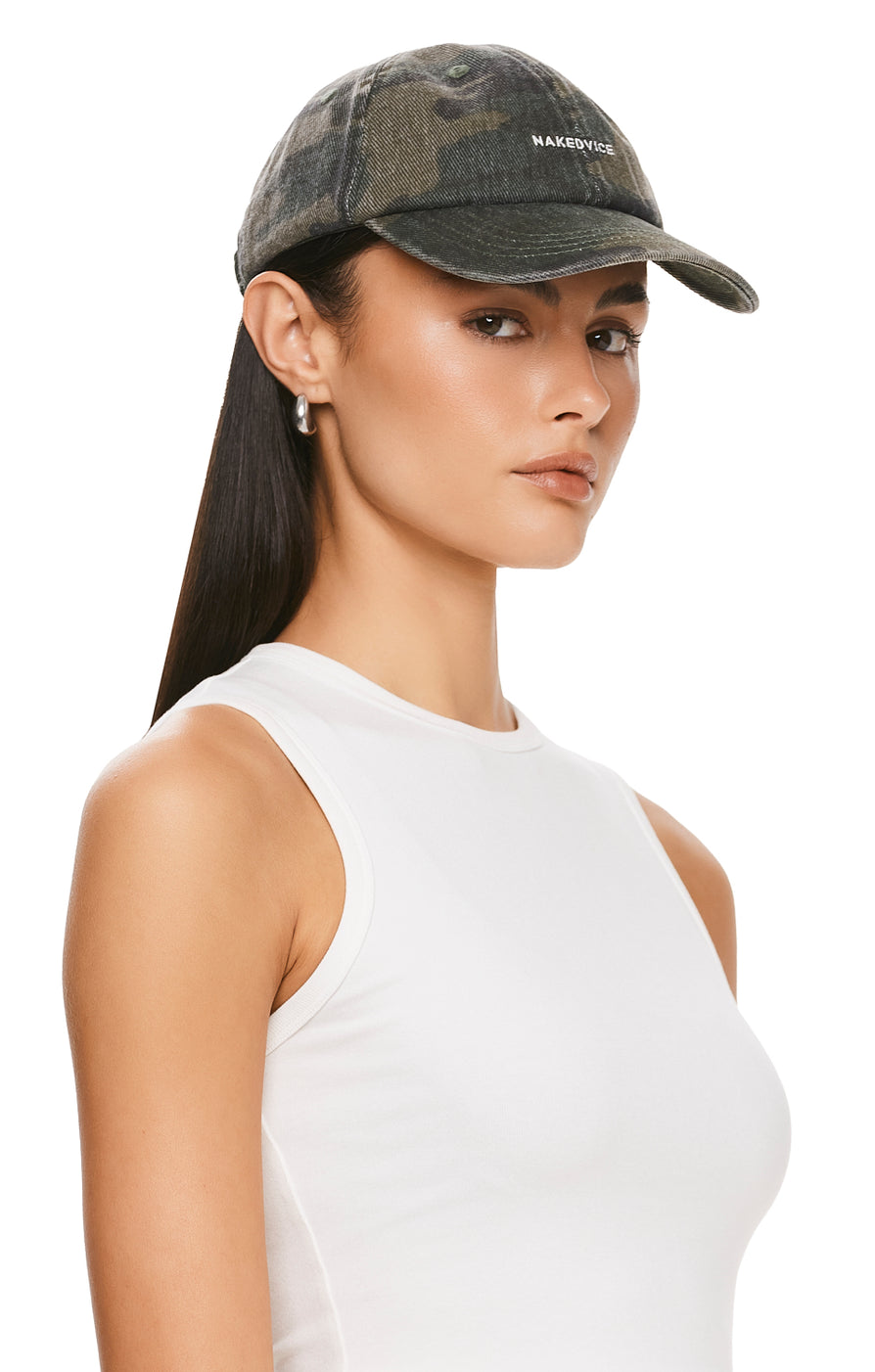 THE ESSENTIALS CAMO CAP | MODE