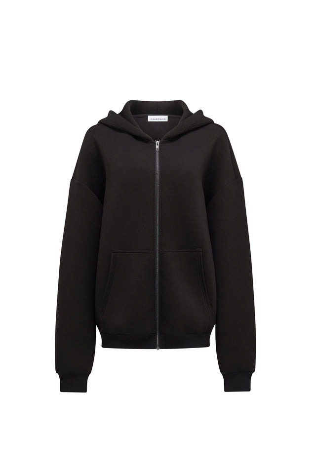 THE DARIA BLACK HOODIE 