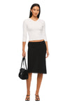 THE DAISY BLACK SKIRT | MODEL