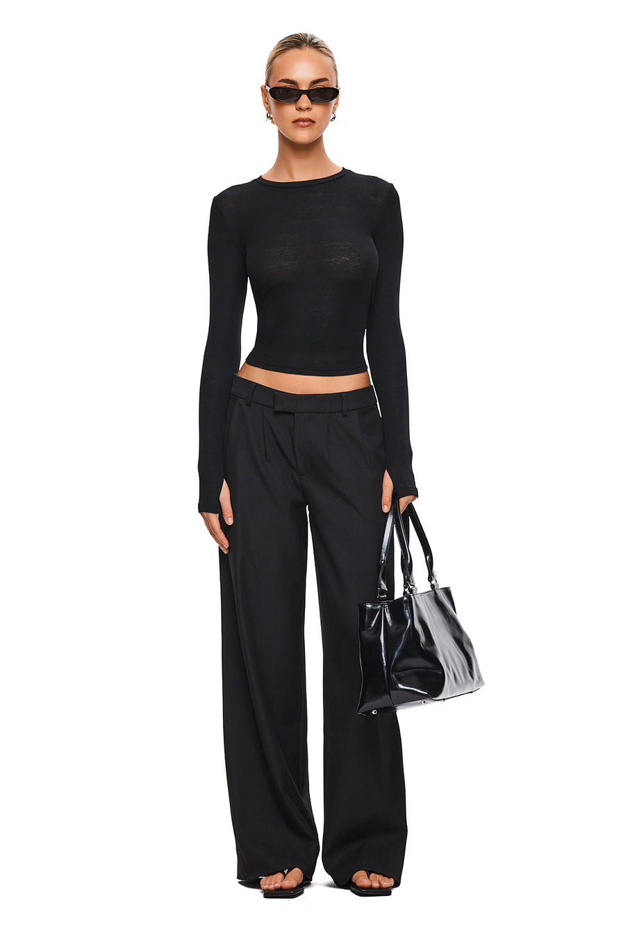THE HUDDY BLACK TOTE | mod