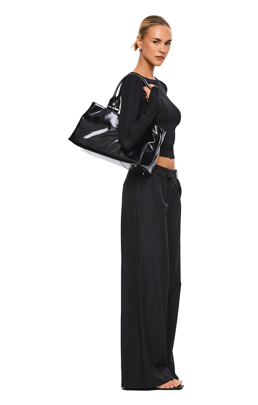 THE HUDDY BLACK TOTE | mod