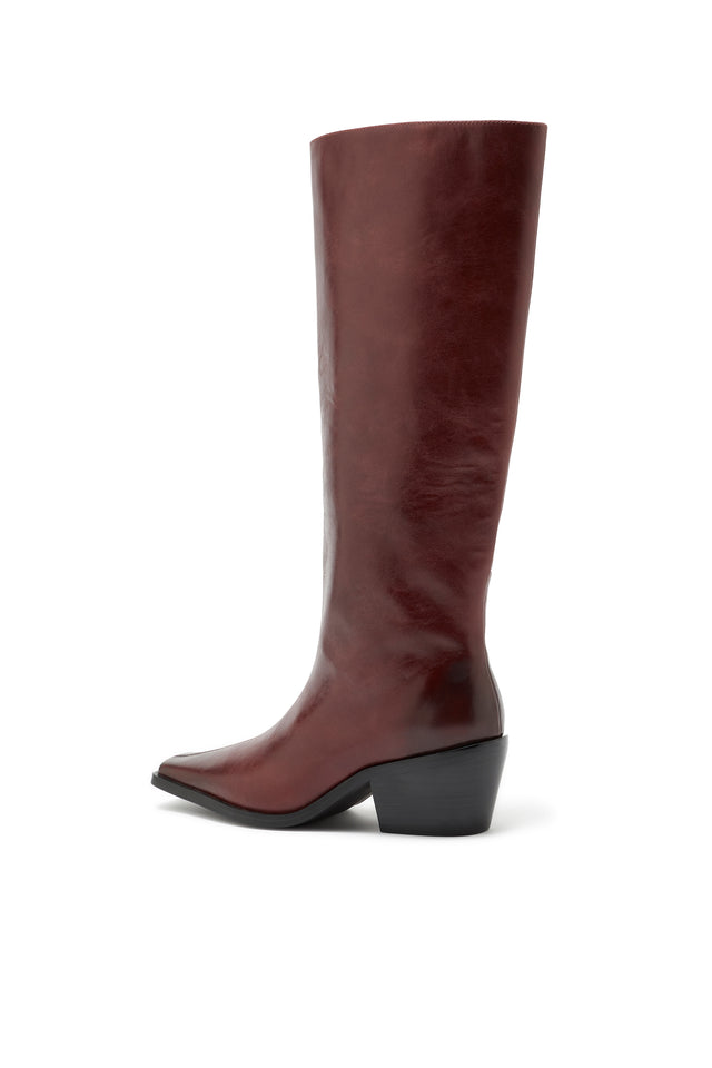 THE ELI BURGUNDY BOOT 