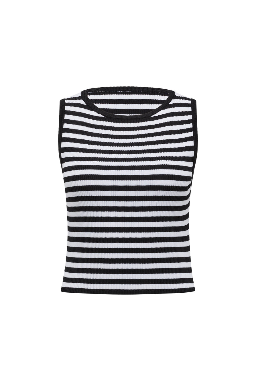 THE EMERSON STRIPE TOP | GHOST