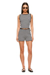 THE EMERSON STRIPE SHORT | MODEL